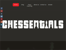 Tablet Screenshot of chessentials.com